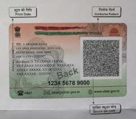 Aadhar card download