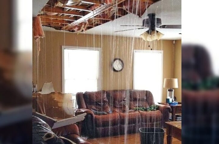 Ceiling Water Damage Cleanup Services in Middletown