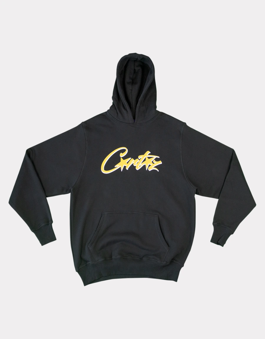 Corteiz Allstarz Hoodie Black-1