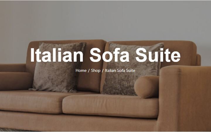 Italian Sofa