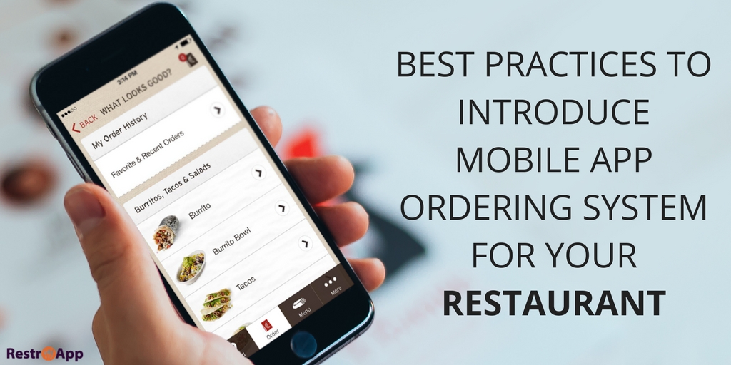 Restaurant Ordering System