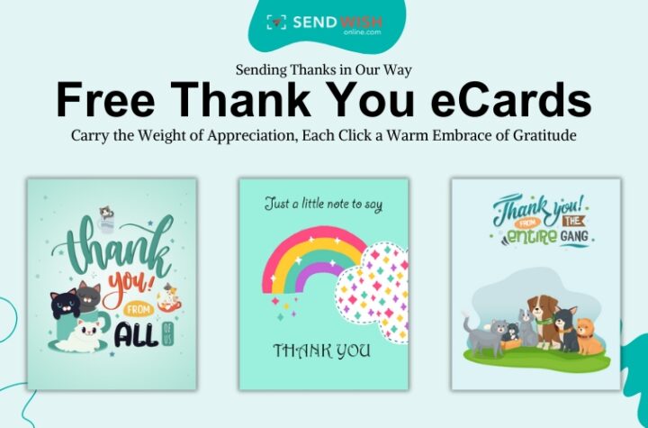 free thank you card