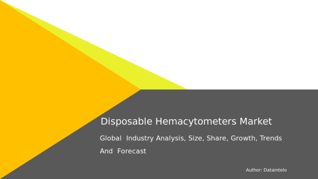 Disposable Hemacytometers Report Thumbnail