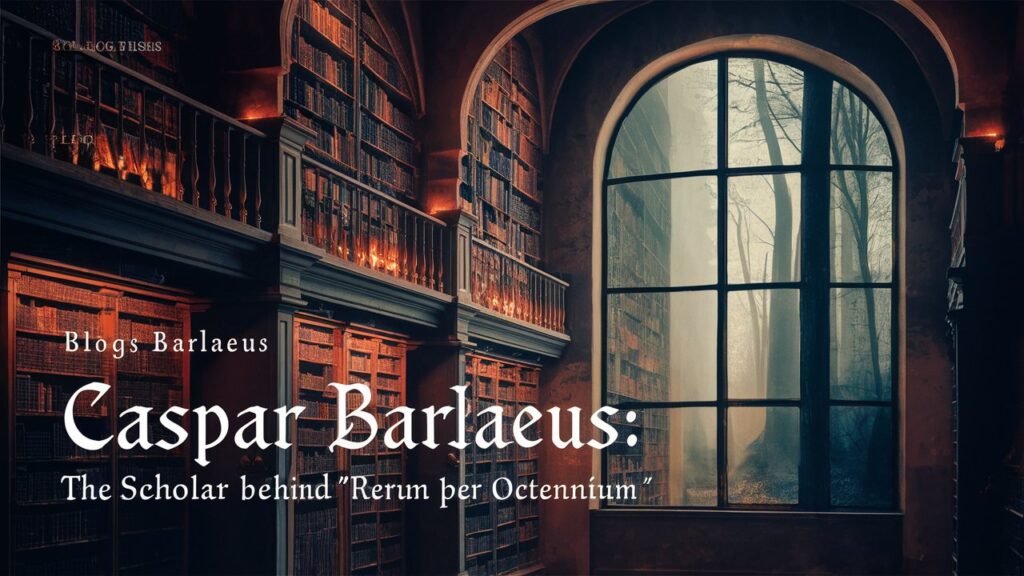 Caspar Barlaeus: The Scholar Behind 'Rerum Per Octennium'