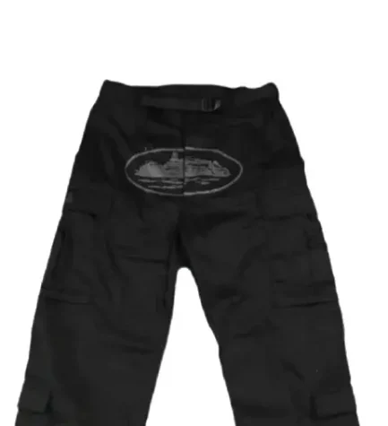 Corteiz Guerillaz Cargo Triple Black