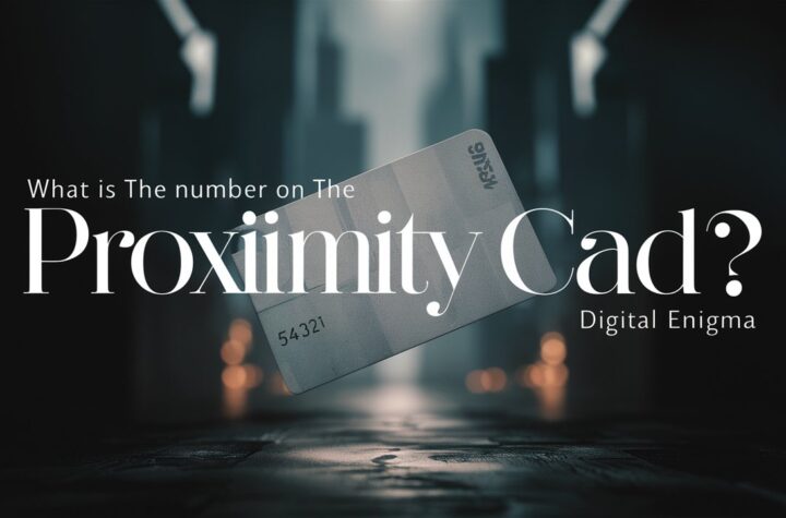 What is the Number on the Proximity Card?