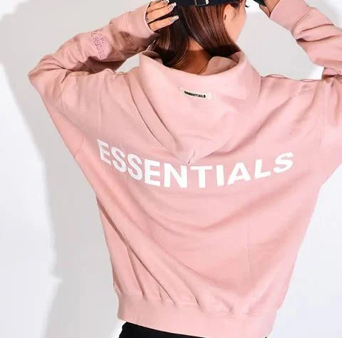 The Latest Collection Essentials Hoodie Pink