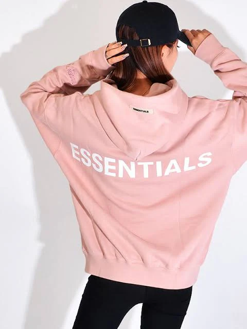 The Latest Collection Essentials Hoodie Pink