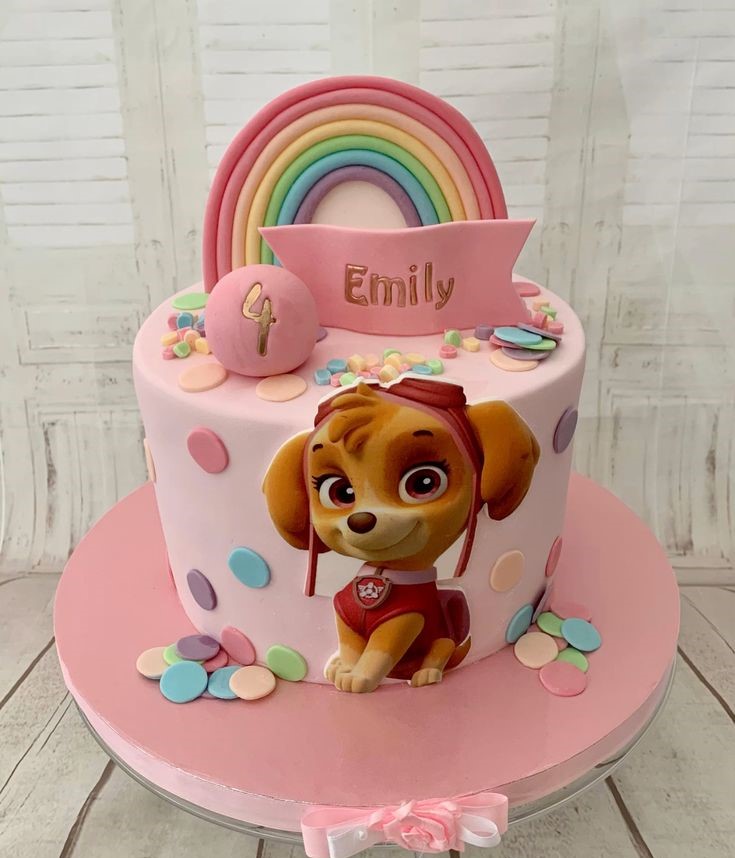 paw patrol cake