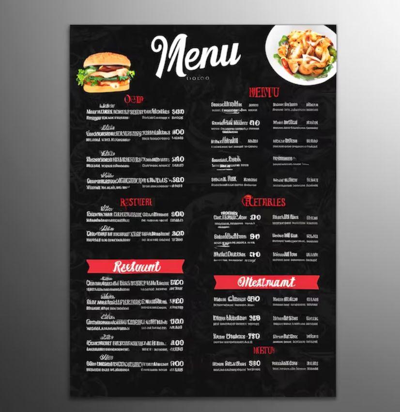 Restaurant Menu Printing