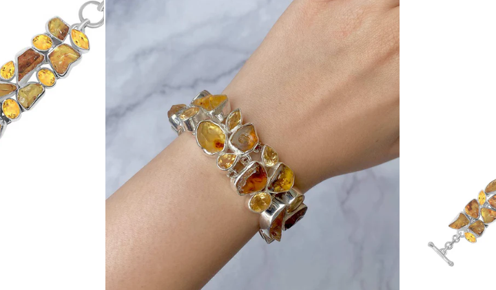 Amber jewelry