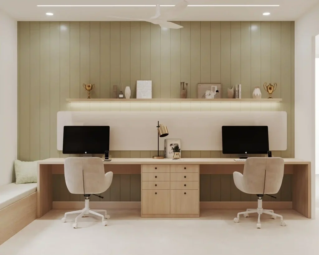 study room intterior design team by interiosplash