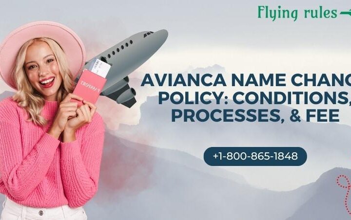 Avianca Name Change Policy