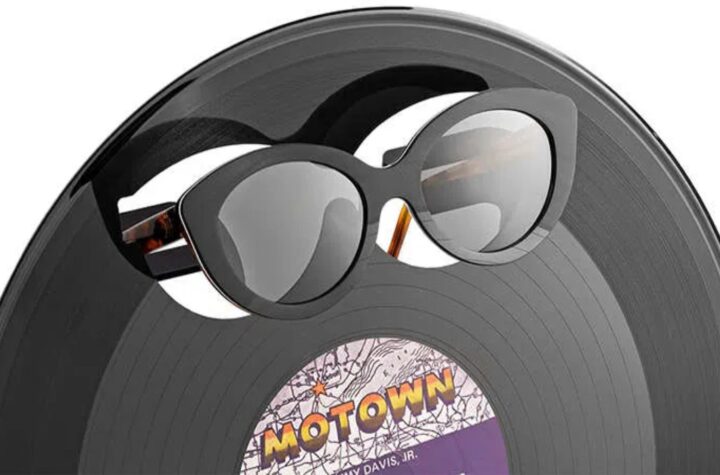 Reshape Old Vinyl Records Into Eco Eyewear